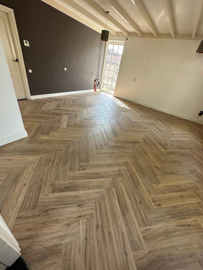 PVC Visgraat woonkamer